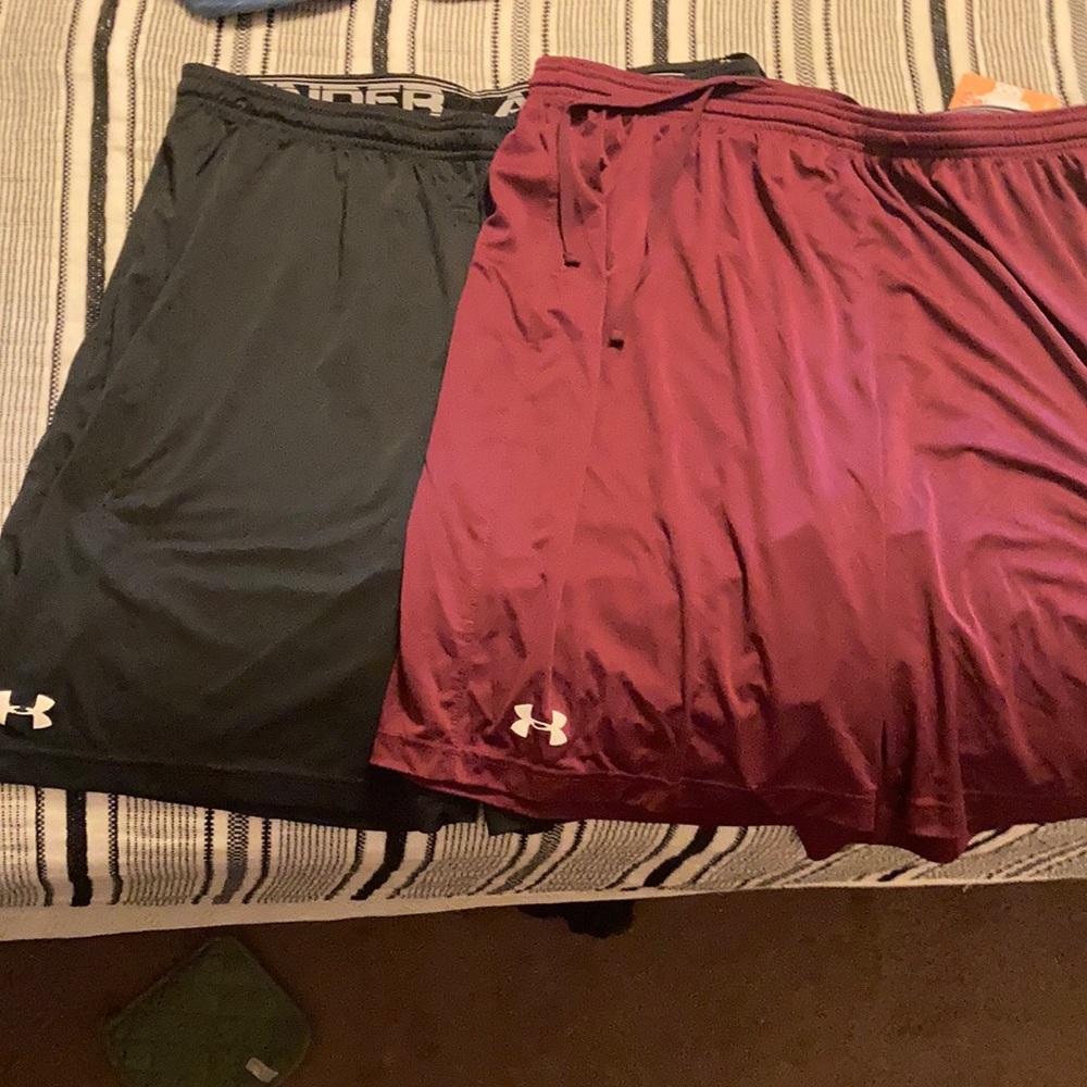 XXL Under Armour shorts- 2 pairs